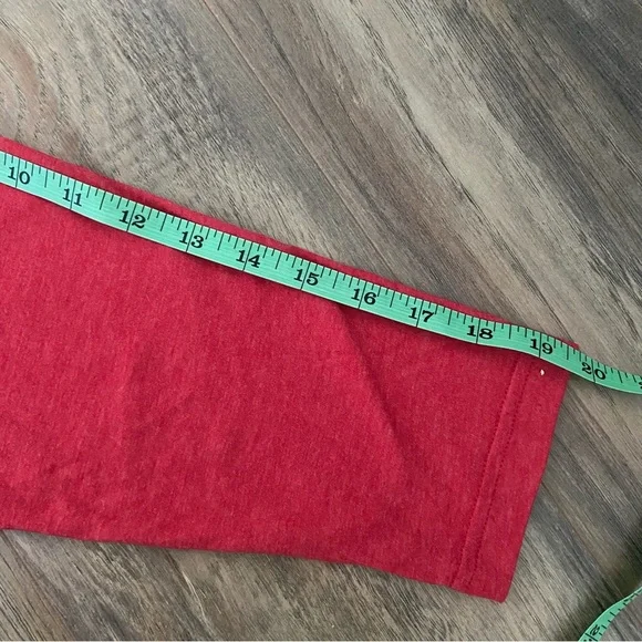 Red and Grey Baseball 3/4 Sleeve Raglan Tee - Picture 13 of 13